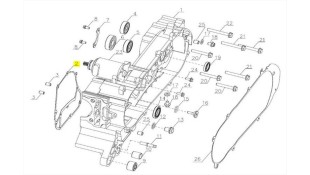 ΦΛΑΝΤΖΑ ΚΑΡΤΕΡ SYM CARGO 125 EVO E5+ SPARE PARTS
