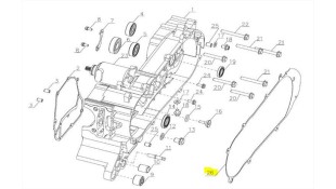 ΦΛΑΝΤΖΑ ΚΑΠΑΚΙΟΥ ΜΕΤΑΔΟΣΗΣ SYM CARGO 125 EVO E5+ SPARE PARTS