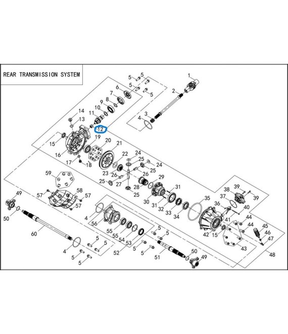 ΡΟΥΛΕΜΑΝ ΓΡΑΝΑΖΙ-ΠΗΝΙΟ ΔΙΑΦΟΡΙΚΟΥ LONCIN X-WOLF 300 E5+ SPARE PARTS ΡΟΥΛΕΜΑΝ ΓΡΑΝΑΖΙ-ΠΗΝΙΟ ΔΙΑΦΟΡΙΚΟΥ LONCIN X-WOLF 300 E5+ SPARE PARTS