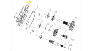 ΚΑΡΤΕΡ ΔΙΑΦΟΡΙΚΟΥ SYM CARGO 125 EVO E5+ SPARE PARTS