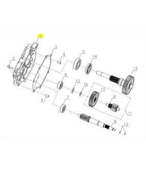 ΚΑΡΤΕΡ ΔΙΑΦΟΡΙΚΟΥ SYM CARGO 125 EVO E5+ SPARE PARTS
