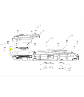 ΚΑΛΥΜΜΑ ΦΙΛΤΡΟΥ ΚΑΠΑΚΙΟΥ ΜΕΤΑΔΟΣΗΣ SYM CARGO 125 EVO E5+ SPARE PARTS