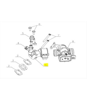 ΛΑΙΜΟΣ ΣΩΜΑΤΟΣ ΨΕΚΑΣΜΟΥ SYM CARGO 125 EVO E5+ ΑΝΤΑΛΛΑΚΤΙΚΑ