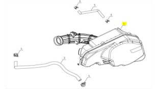 ΦΙΛΤΡΟ ΑΕΡΑ ΠΛΗΡΕΣ SYM CARGO 125 EVO E5+ SPARE PARTS