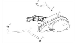 ΦΙΛΤΡΟ ΑΕΡΟΣ ΕΣΩΤΕΡΙΚΟ SYM CARGO 125 EVO E5+ SPARE PARTS