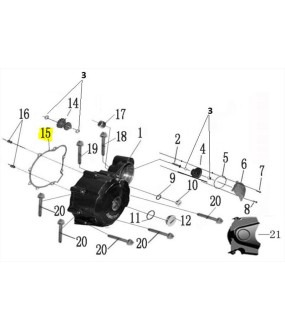 ΦΛΑΝΤΖΑ ΚΑΠΑΚΙΟΥ ΒΟΛΑΝ SYM EXPLORER 125 SPARE PARTS