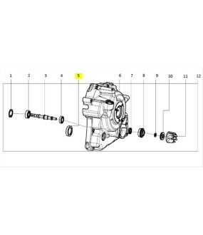 ΤΣΙΜΟΥΧΑ ΛΑΔΙΟΥ  LONCIN X-WOLF 300 E5+ ΑΝΤΑΛΛΑΚΤΙΚΑ