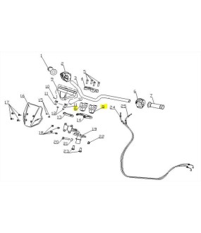ΚΑΒΑΛΕΤΟ ΤΙΜΟΝΙΟΥ ΚΑΤΩ DAYTONA CARGO 125 EVO E5+ SPARE PARTS