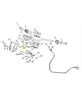 ΔΙΑΚΟΣΜΗΤΙΚΟ ΛΑΙΜΟΥ ΠΗΡΟΥΝΙΟΥ DAYTONA CARGO 125 EVO E5+ ΑΝΤΑΛΛΑΚΤΙΚΑ