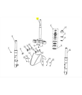 ΛΑΙΜΟΣ ΠΗΡΟΥΝΙΟΥ DAYTONA CARGO 125 EVO E5+ SPARE PARTS