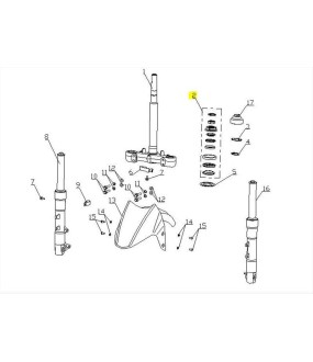 ΠΟΤΗΡΙΑ ΠΗΡΟΥΝΙΟΥ ΣΕΤ DAYTONA CARGO 125 EVO E5+ SPARE PARTS