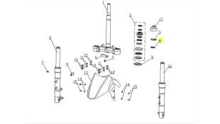 ΡΟΔΕΛΑ ΠΟΤΗΡΙΩΝ 26*37*2.0 DAYTONA CARGO 125 EVO E5+ SPARE PARTS