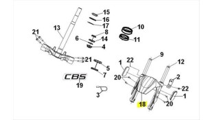 ΦΤΕΡΟ ΕΜΠΡΟΣΘΙΟ SYM JET 14 EVO 125/200 SPARE PARTS