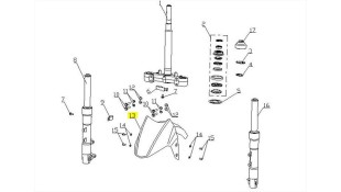 ΦΤΕΡΟ ΕΜΠΡΟΣΘΙΟ ΑΣΠΡΟ DAYTONA CARGO 125 EVO E5+ SPARE PARTS