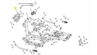 ΒΑΣΗ ΕΜΠΡΟΣΘΙΟΥ ΦΑΝΟΥ DAYTONA CARGO 125 EVO E5+ ΑΝΤΑΛΛΑΚΤΙΚΑ