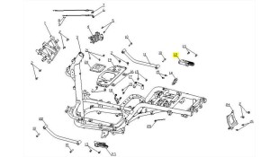 ΜΑΣΠΙΕ ΣΥΝΕΠΙΒΑΤΗ ΔΕΞΙΟ ΠΛΗΡΕΣ DAYTONA CARGO 125 EVO E5+ SPARE PARTS