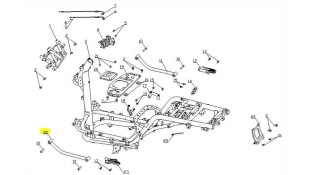 ΠΡΟΣΤΑΤΕΥΤΙΚΟ ΚΑΠΑΚΙΟΥ ΠΛΑΙΣΙΟΥ ΚΑΤΩ ΑΡΙΣΤΕΡΟ ΑΒΑΦΟ DAYTONA CARGO 125 EVO E5+ ΑΝΤΑΛΛΑΚΤΙΚΑ