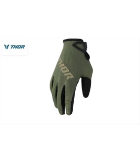 ΓΑΝΤΙΑ MX THOR RIDEMODE STATIC XXL ΜΑΥΡΟ/ΠΡΑΣΙΝΟ ACCESSORIES