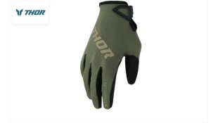 ΓΑΝΤΙΑ MX THOR RIDEMODE STATIC XXL ΜΑΥΡΟ/ΠΡΑΣΙΝΟ ACCESSORIES