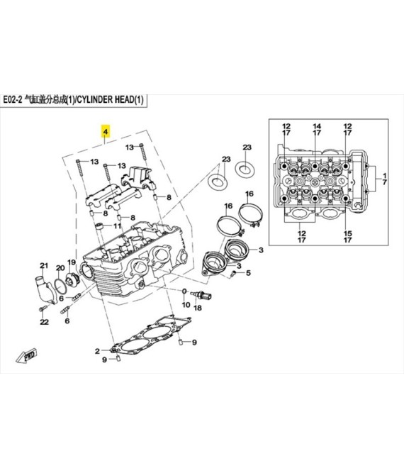 ΚΕΦΑΛΗ CFMOTO 650 GT/MT/NK ΑΝΤΑΛΛΑΚΤΙΚΑ ΚΕΦΑΛΗ CFMOTO 650 GT/MT/NK ΑΝΤΑΛΛΑΚΤΙΚΑ