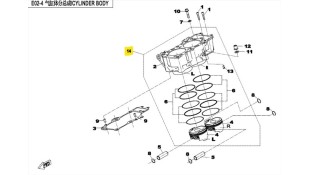 ΚΥΛΙΝΔΡΟΠΙΣΤΟΝΟ CFMOTO 650 GT/MT/NK ΑΝΤΑΛΛΑΚΤΙΚΑ
