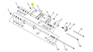 ΒΑΣΗ ΜΗΧΑΝΗΣ ΚΑΤΩ DAYTONA CARGO 125 EVO E5+ SPARE PARTS