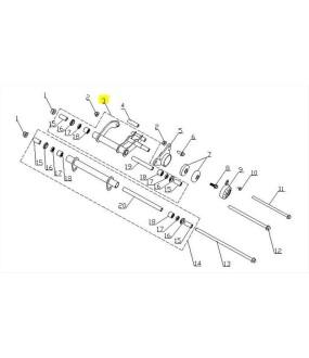 ΒΑΣΗ ΜΗΧΑΝΗΣ ΚΑΤΩ DAYTONA CARGO 125 EVO E5+ SPARE PARTS