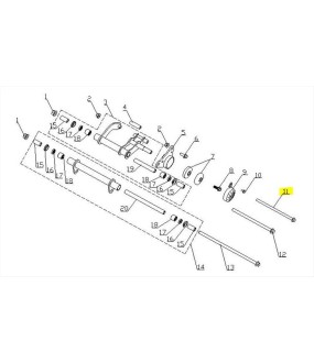 ΑΞΟΝΑΣ ΒΑΣΗΣ ΜΗΧΑΝΗΣ M10*1.25 DAYTONA CARGO 125 EVO E5+ ΑΝΤΑΛΛΑΚΤΙΚΑ