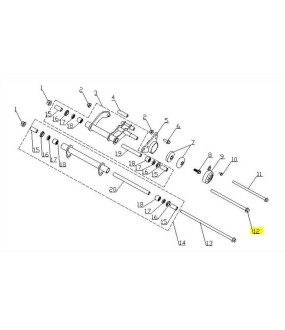 ΑΞΟΝΑΣ ΒΑΣΗΣ ΜΗΧΑΝΗΣ M12*1.25 DAYTONA CARGO 125 EVO E5+ ΑΝΤΑΛΛΑΚΤΙΚΑ