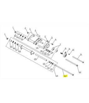 ΑΞΟΝΑΣ ΒΑΣΗΣ ΜΗΧΑΝΗΣ M12*1.25 DAYTONA CARGO 125 EVO E5+ ΑΝΤΑΛΛΑΚΤΙΚΑ