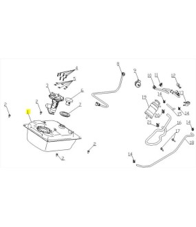 ΡΕΖΕΡΒΟΥΑΡ DAYTONA CARGO 125 EVO E5+ ΑΝΤΑΛΛΑΚΤΙΚΑ