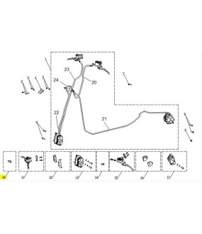 ΒΑΛΒΙΔΑ ΣΤΟΠ ΕΜΠΡΟΣΘΙΟΥ ΦΡΕΝΟΥ DAYTONA CARGO 125 EVO E5+ ELECTRICAL PARTS
