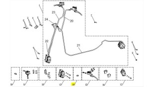 ΒΑΛΒΙΔΑ ΣΤΟΠ ΟΠΙΣΘΙΟΥ ΦΡΕΝΟΥ DAYTONA CARGO 125 EVO E5+ ELECTRICAL PARTS