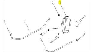 ΔΟΧΕΙΟ ΝΕΡΟΥ DAYTONA CARGO 125 EVO E5+ ΑΝΤΑΛΛΑΚΤΙΚΑ