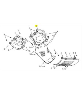 ΠΟΔΙΑ ΚΑΤΩ ΕΣΩΤΕΡΙΚΗ DAYTONA CARGO 125 EVO E5+ SPARE PARTS