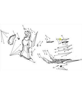 ΒΑΣΗ ΚΑΠΑΚΙΟΥ ΒΕΝΖΙΝΗΣ DAYTONA CARGO 125 EVO E5+ ΑΝΤΑΛΛΑΚΤΙΚΑ