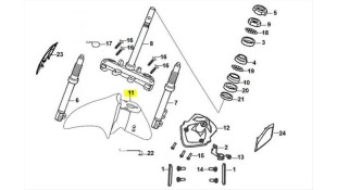 ΦΤΕΡΟ ΕΜΠΡΟΣΘΙΟ SYM JET X 125 SPARE PARTS