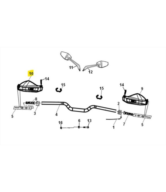 ΚΑΛΥΜΜΑ ΧΕΙΡΟΛΑΒΗΣ ΑΡΙΣΤΕΡΟ SYM ADX 300 ΑΝΤΑΛΛΑΚΤΙΚΑ ΚΑΛΥΜΜΑ ΧΕΙΡΟΛΑΒΗΣ ΑΡΙΣΤΕΡΟ SYM ADX 300 ΑΝΤΑΛΛΑΚΤΙΚΑ