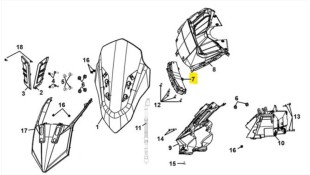 ΚΡΥΣΤΑΛΛΟ ΚΟΝΤΕΡ SYM X 125 ΚΡΥΣΤΑΛΛΟ ΚΟΝΤΕΡ SYM X 125 SPARE PARTS