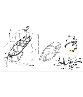 ΧΕΙΡΟΛΑΒΗ ΣΥΝΕΠΙΒΑΤΗ SYM JET X 125 ACCESSORIES