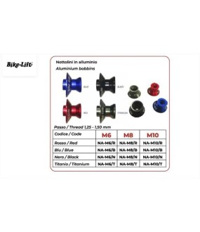 ΒΙΔΕΣ ΨΑΛΙΔΙΟΥ (SPOOLS) BIKE LIFT ΜΠΛΕ Μ8 ΕΞΟΠΛΙΣΜΟΣ