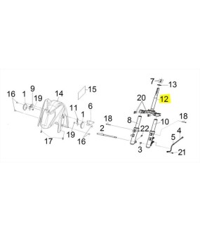 ΛΑΙΜΟΣ ΠΙΡΟΥΝΙΟΥ SYM CRUISYM 300i α E5+ SPARE PARTS