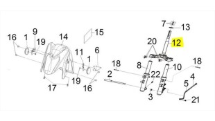 ΛΑΙΜΟΣ ΠΙΡΟΥΝΙΟΥ SYM CRUISYM 300i α E5+ SPARE PARTS