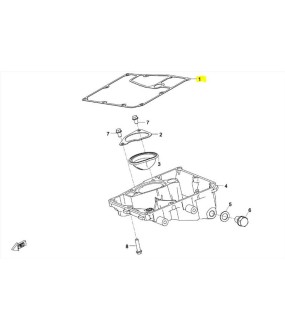 ΦΛΑΝΤΖΑ ΚΑΡΤΕΡ ΛΑΔΙΟΥ CFMOTO 450/650/700 MT SPARE PARTS