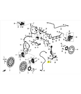 ΑΚΡΟ ΠΟΔΟΦΡΕΝΟΥ CFMOTO 450/800 MT ΑΝΤΑΛΛΑΚΤΙΚΑ