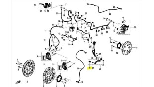 ΑΚΡΟ ΠΟΔΟΦΡΕΝΟΥ CFMOTO 450/800 MT SPARE PARTS