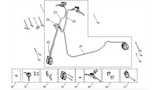 ΜΑΝΕΤΑ ΔΕΞΙΑ DAYTONA CARGO 125 EVO E5+ ΑΝΤΑΛΛΑΚΤΙΚΑ