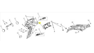 ΦΑΝΟΣ ΟΠΙΣΘΙΟΣ DAYTONA CARGO 125 EVO E5+ ΑΝΤΑΛΛΑΚΤΙΚΑ