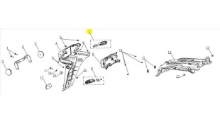 ΦΛΑΣ ΟΠΙΣΘΙΟ ΑΡΙΣΤΕΡΟ DAYTONA CARGO 125 EVO E5+ ΑΝΤΑΛΛΑΚΤΙΚΑ