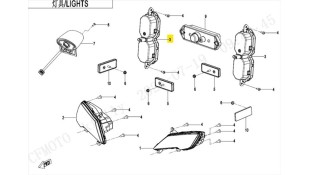 ΦΑΝΑΡΙ ΠΙΣΩ CFMOTO UFORCE 1000 SPARE PARTS